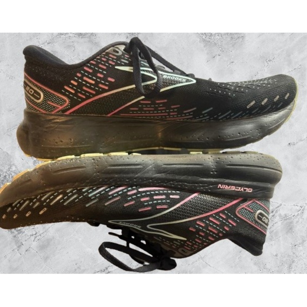 Brooks Glycerin 20 Women's Running Shoes Black Pink Size 10.5 Medium B - Picture 9 of 9